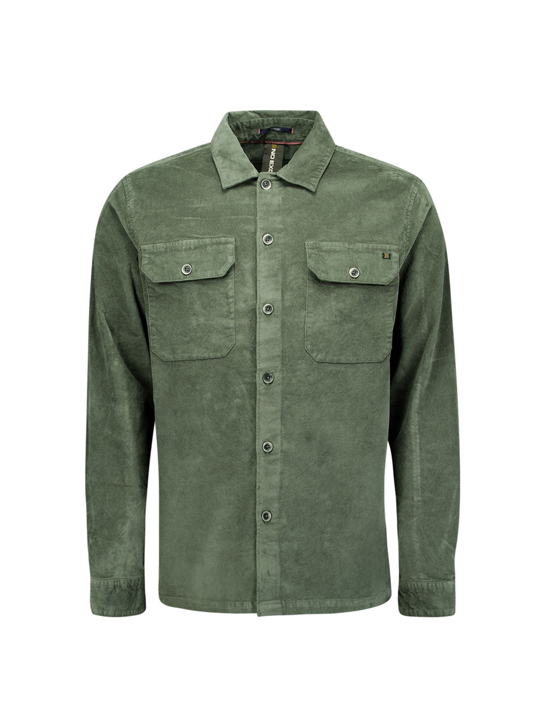 No Excess - Heren Overshirt - 29530842 - 052 Dark Green