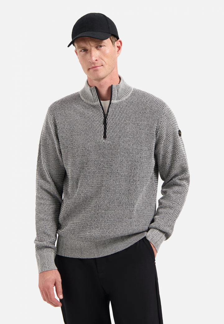 No Excess - Heren Trui - 29230904SN - 102 Grey Melange