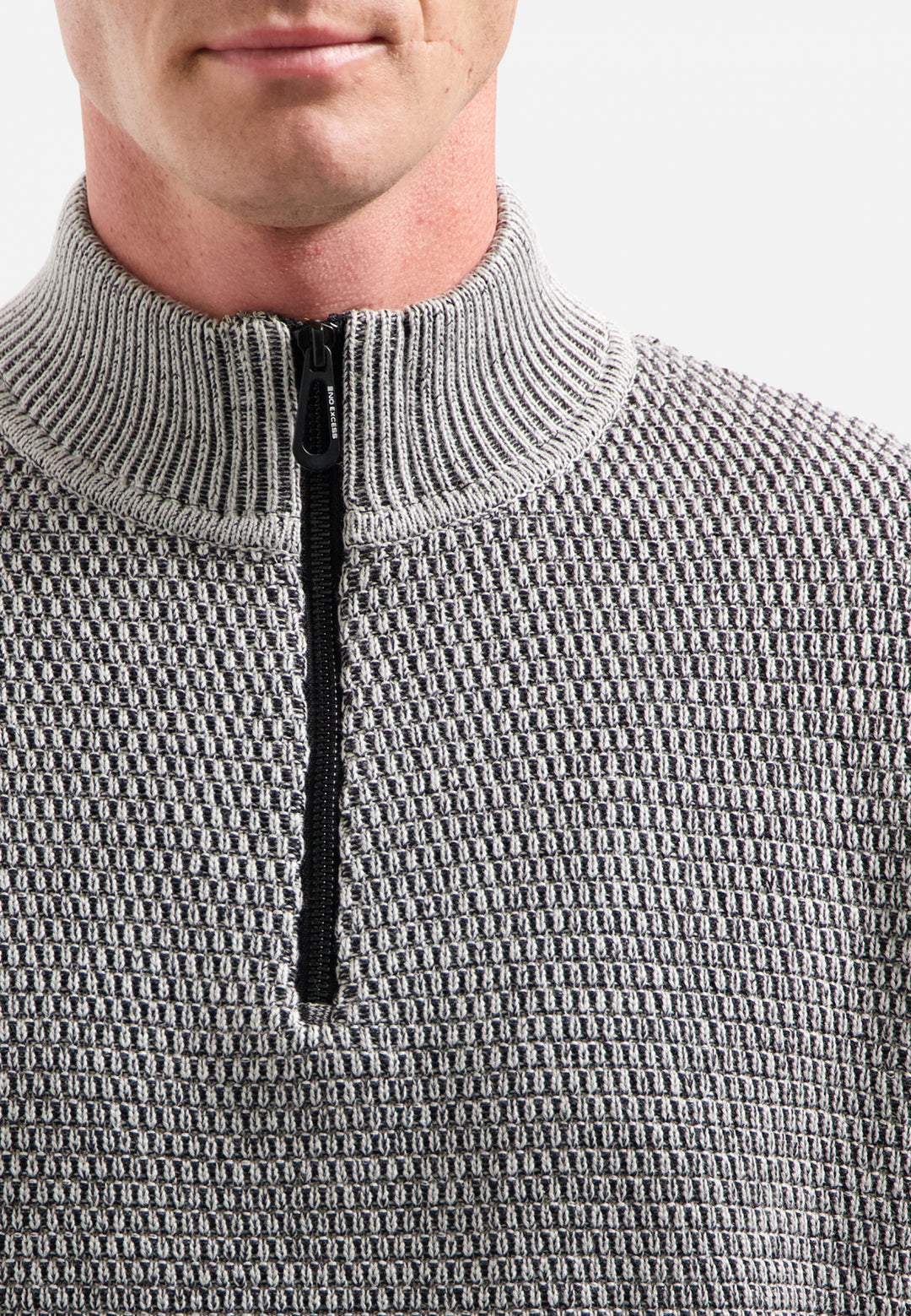 No Excess - Heren Trui - 29230904SN - 102 Grey Melange