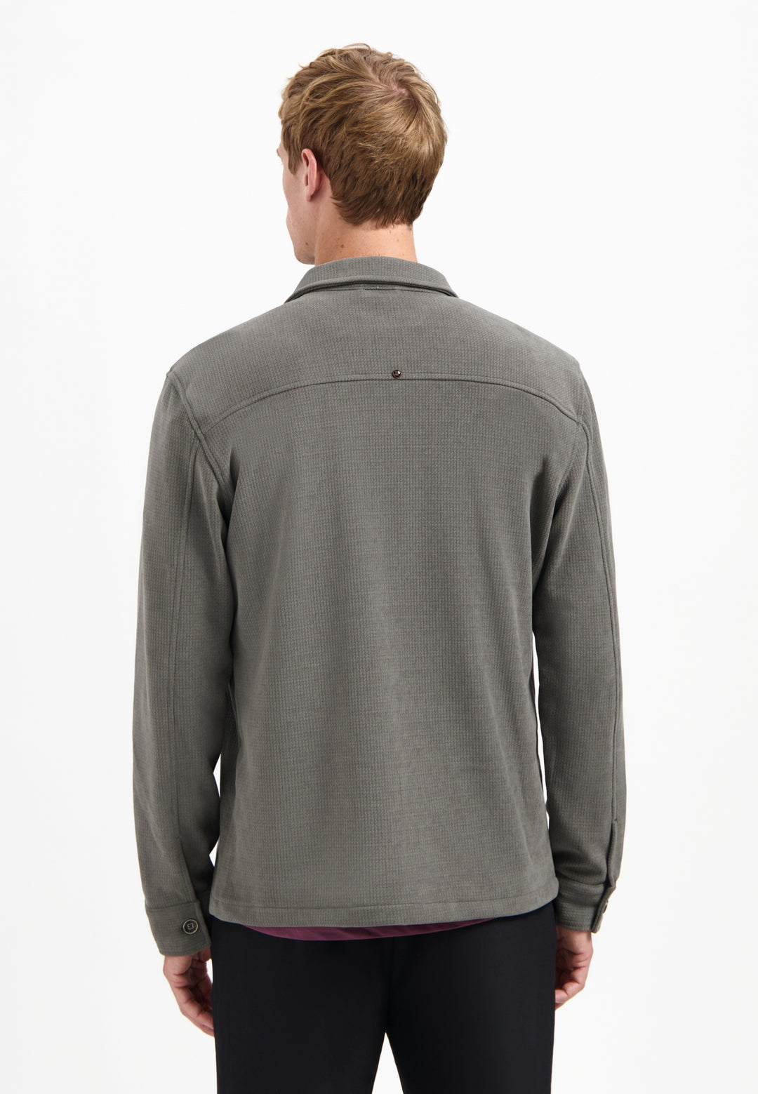 No Excess - Heren Overshirt - 29510806SN - 118 Dark Clay