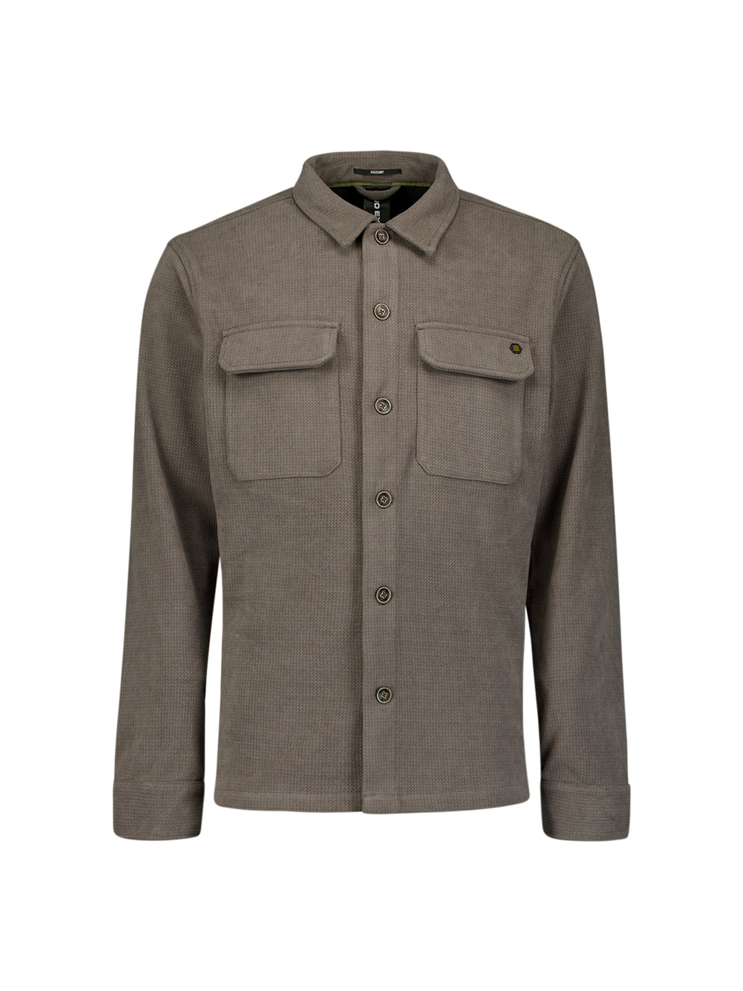 No Excess - Heren Overshirt - 29510806SN - 118 Dark Clay
