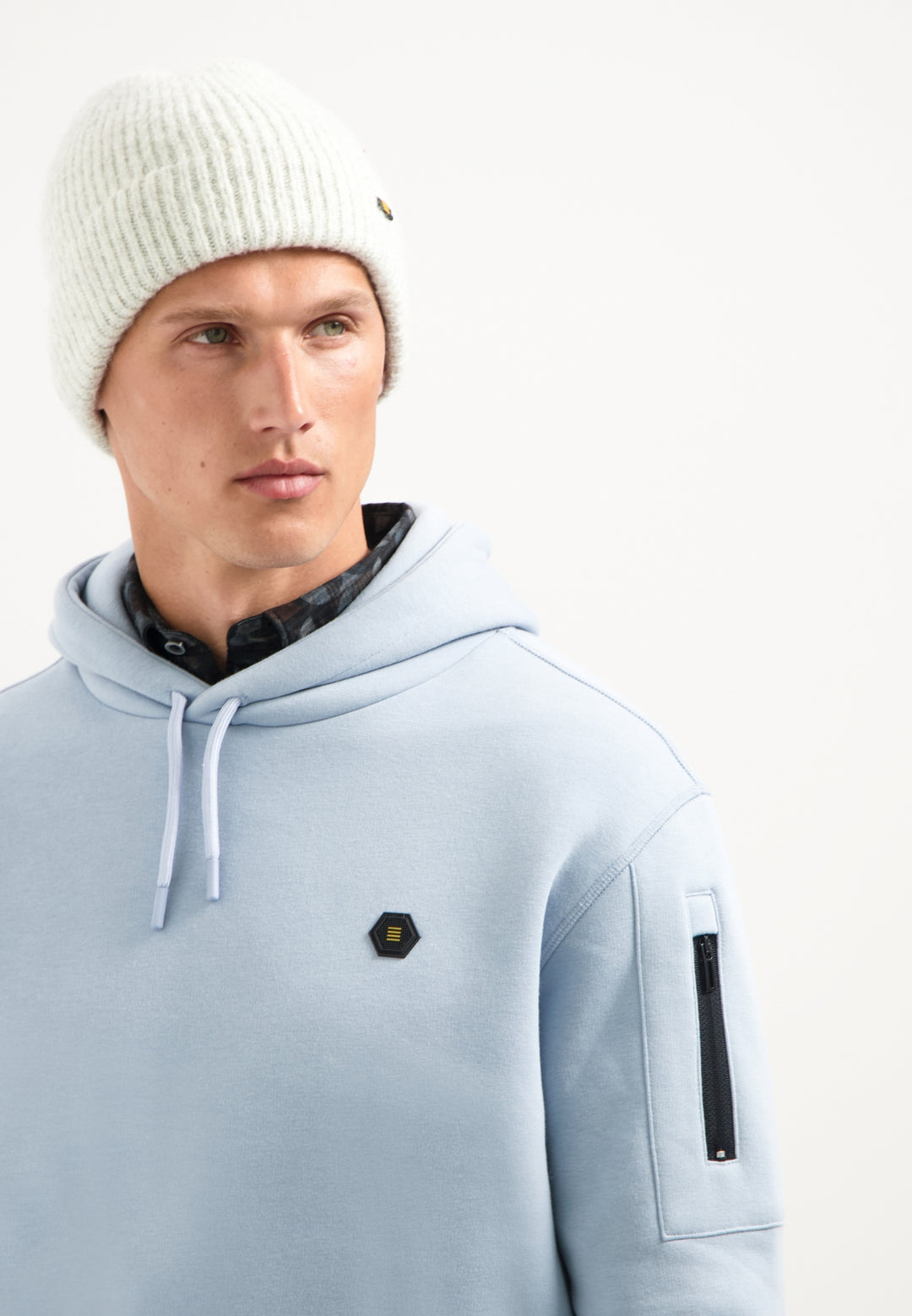 No Excess - Heren Hoodie - 29130850 - 138 Dusty Blue
