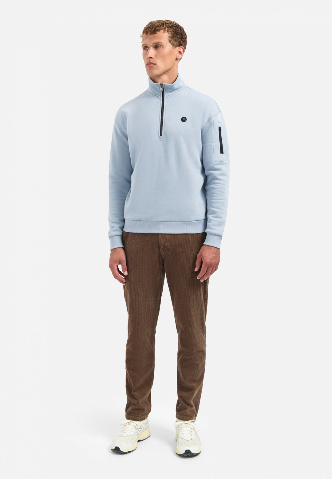 No Excess - Heren Sweater - 29130851 - 138 Dusty Blue