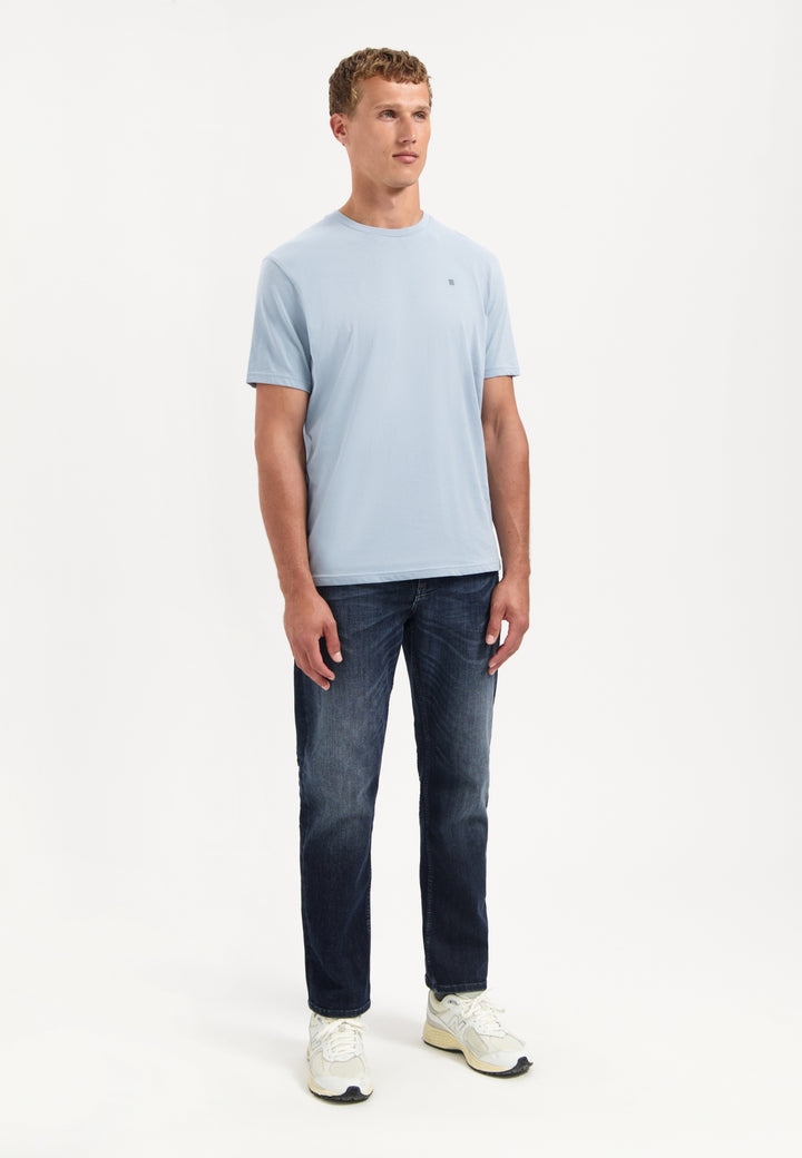 No Excess - Heren Shirt - 29340701SN - 138 Dusty Blue