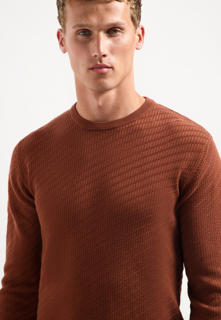 No Excess - Heren Sweater - 29230916 - 141 Terra