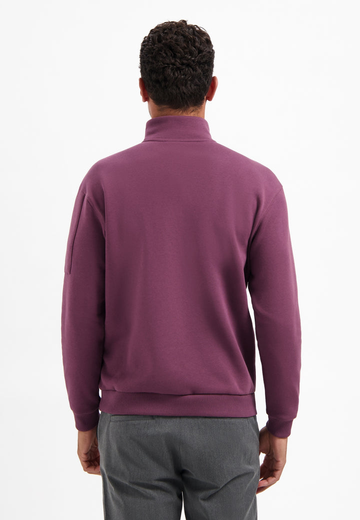 No Excess - Heren Sweater - 29130851 - 164 Dark Wine