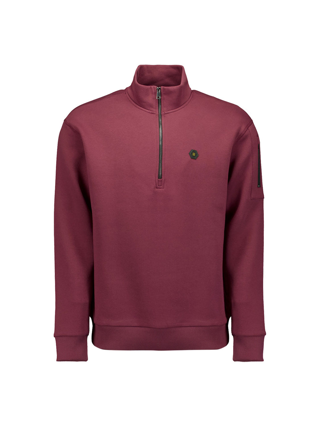 No Excess - Heren Sweater - 29130851 - 164 Dark Wine
