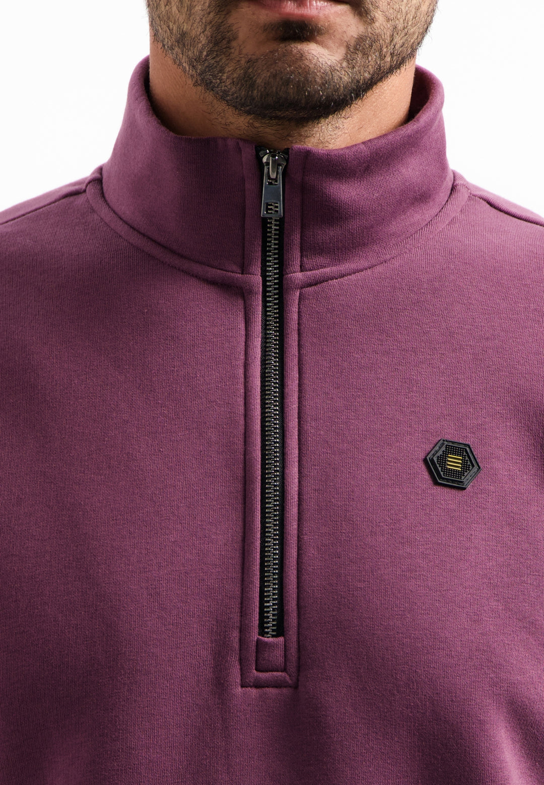 No Excess - Heren Sweater - 29130851 - 164 Dark Wine
