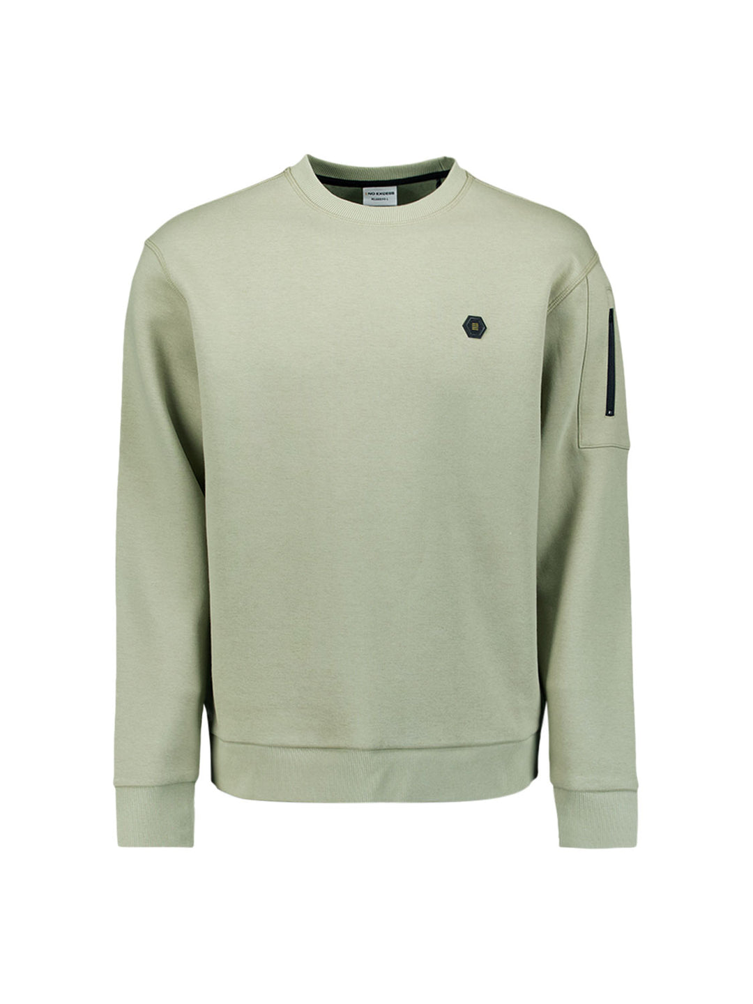 No Excess - Heren Sweater - 29130857 - 197 Light Moss