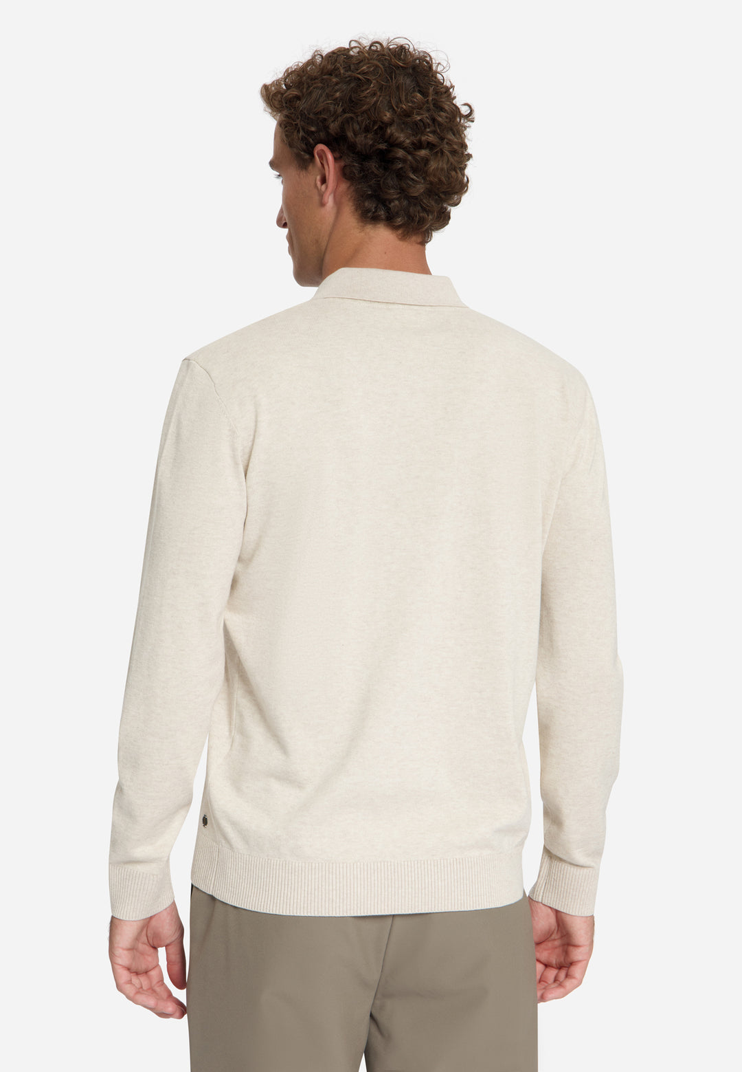 No Excess - Heren Polo - 33210865SN - 014 Stone