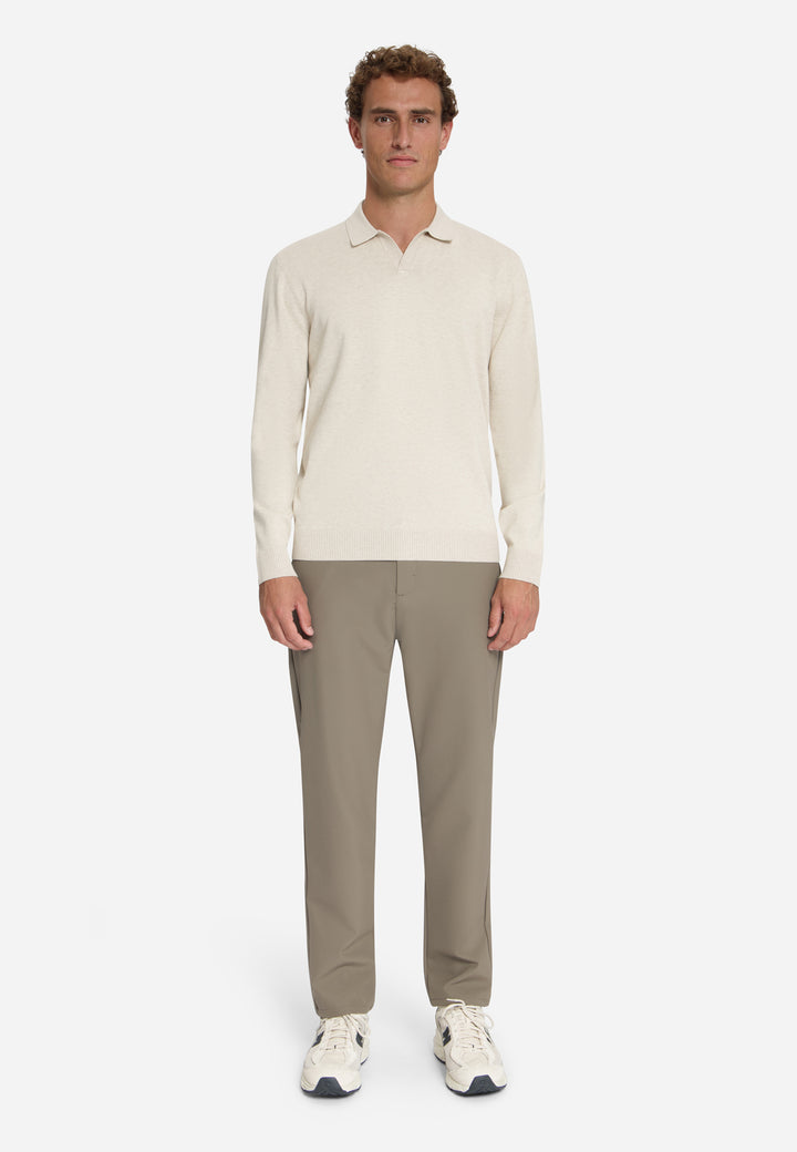 No Excess - Heren Polo - 33210865SN - 014 Stone