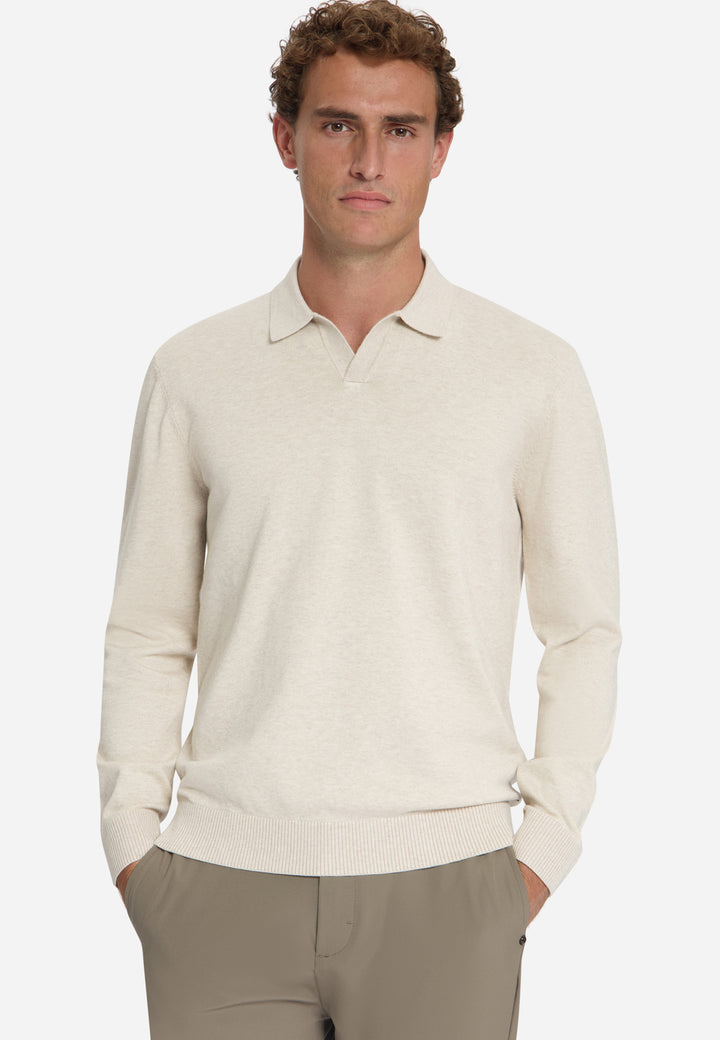 No Excess - Heren Polo - 33210865SN - 014 Stone