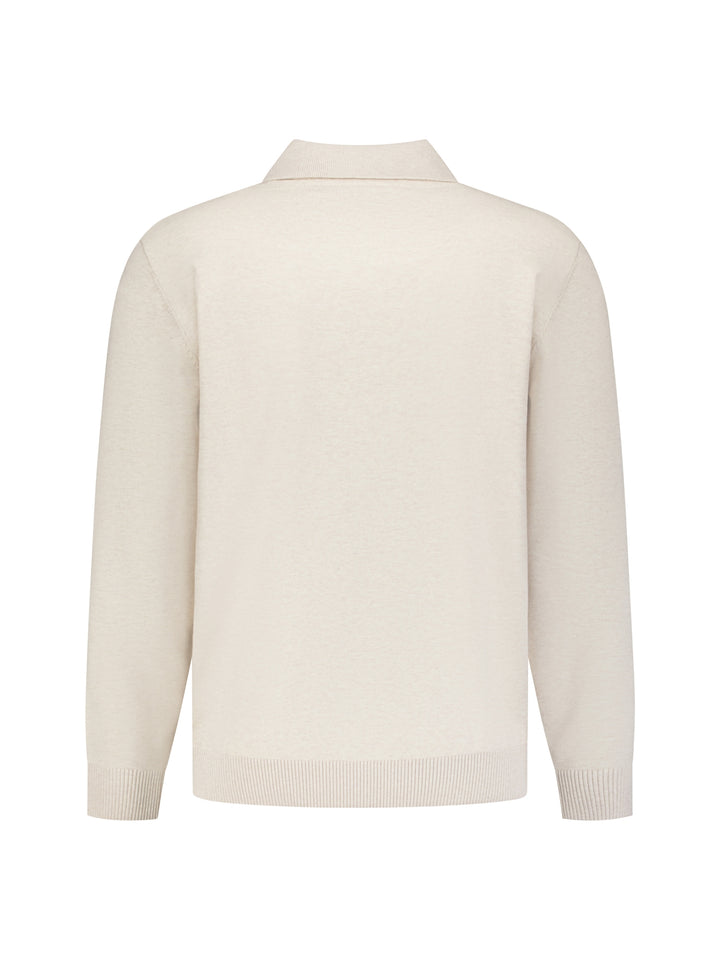No Excess - Heren Polo - 33210865SN - 014 Stone