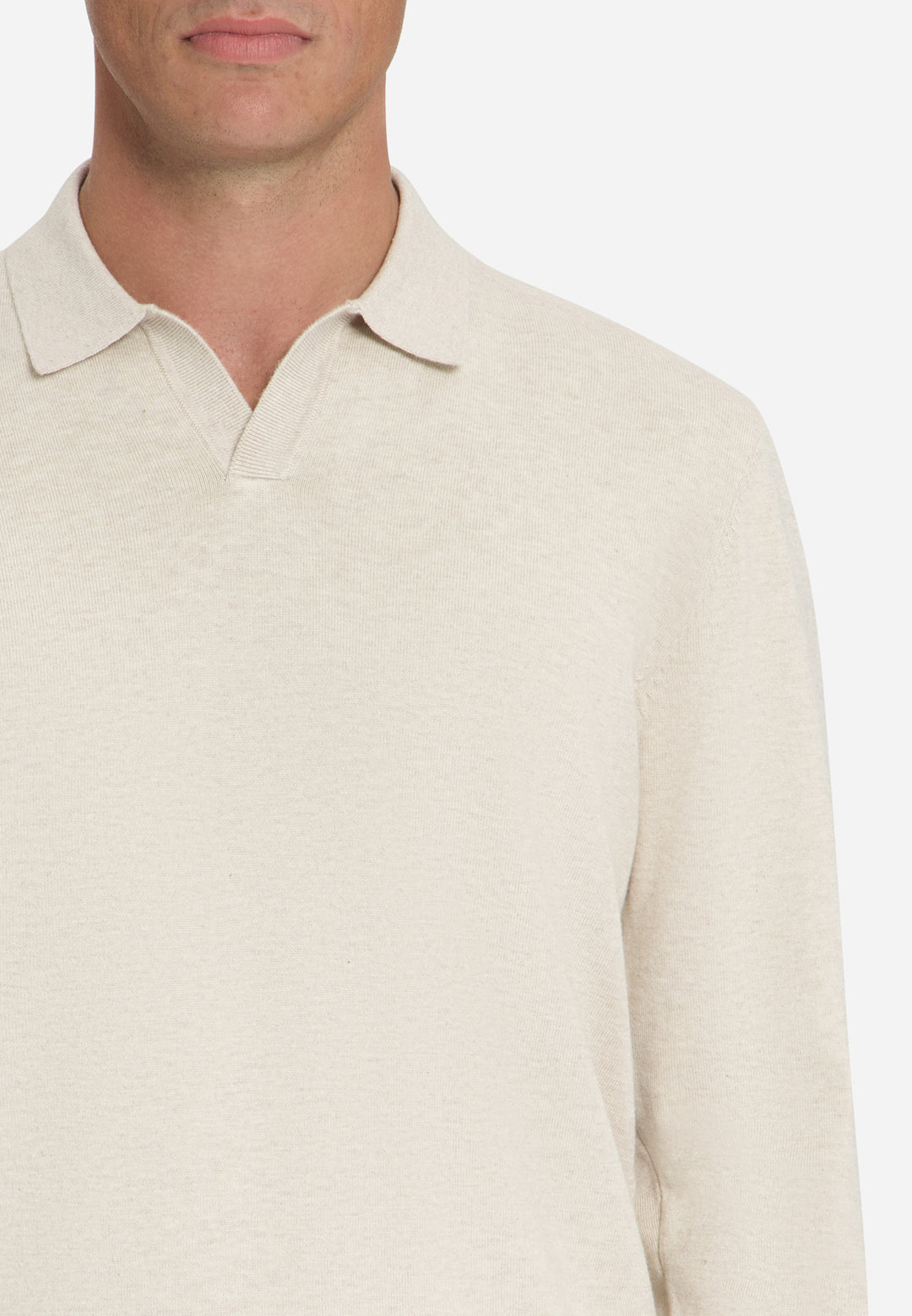 No Excess - Heren Polo - 33210865SN - 014 Stone