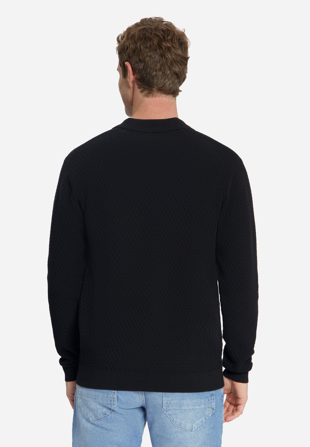 No Excess - Heren Polo - 33230925 - 020 Black