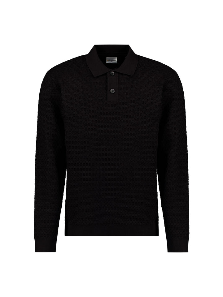 No Excess - Heren Polo - 33230925 - 020 Black