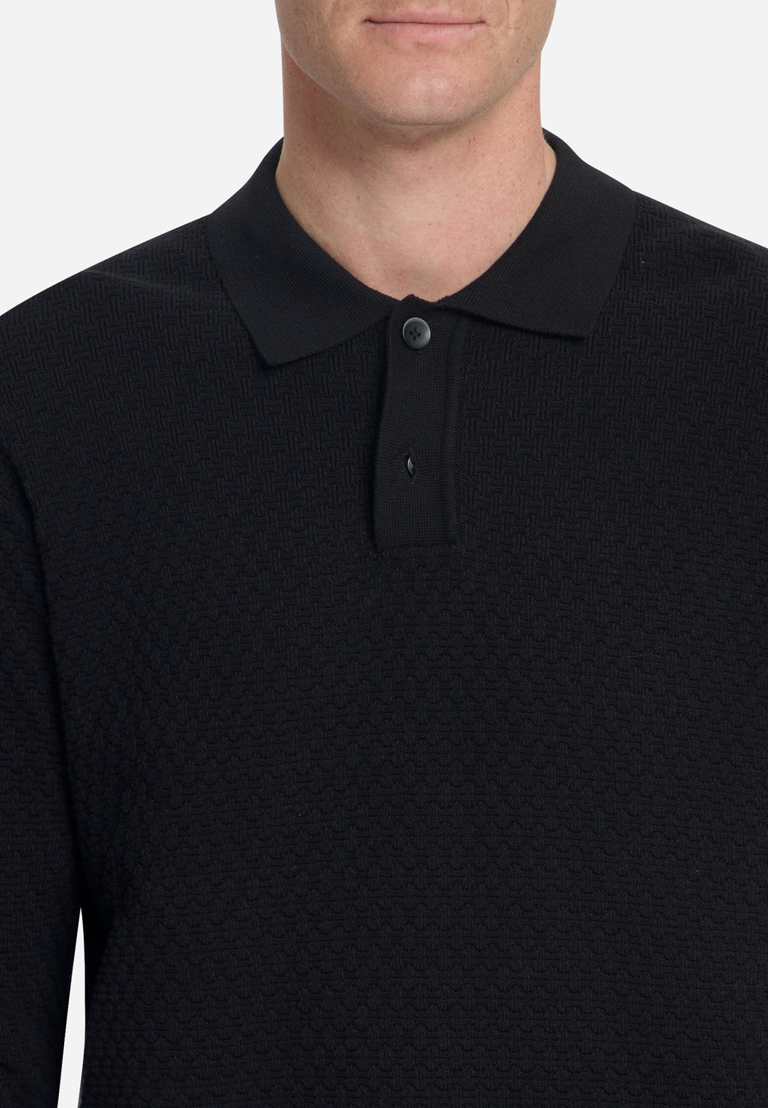 No Excess - Heren Polo - 33230925 - 020 Black