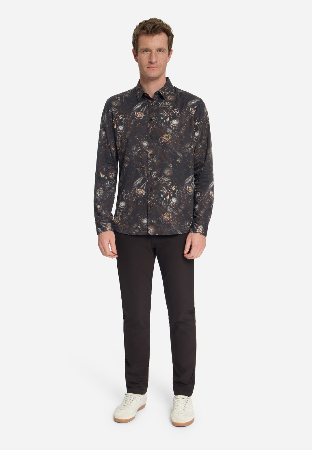 No Excess - Heren Overhemd - 33430947 - 020 Black
