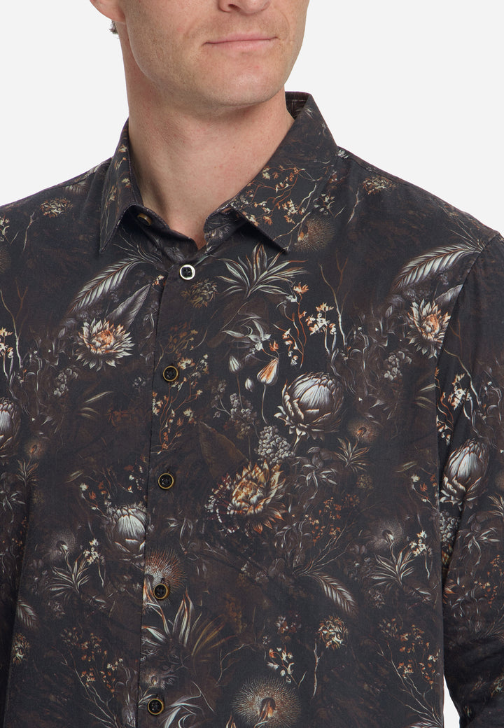 No Excess - Heren Overhemd - 33430947 - 020 Black