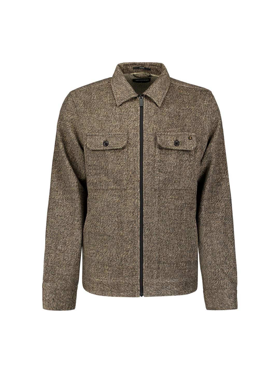 No Excess - Heren Overshirt - 33510924 - 041 Light Brown