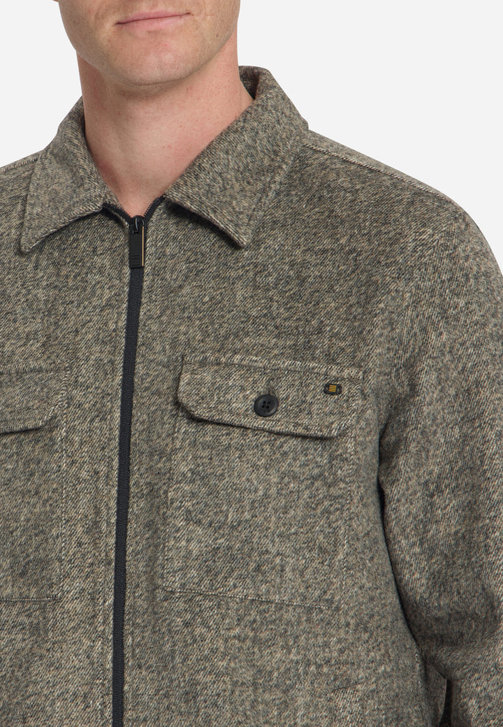 No Excess - Heren Overshirt - 33510924 - 041 Light Brown