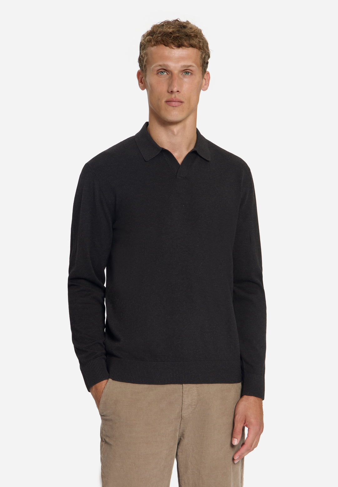 No Excess - Heren Polo - 33210865SN - 042 Dark Brown