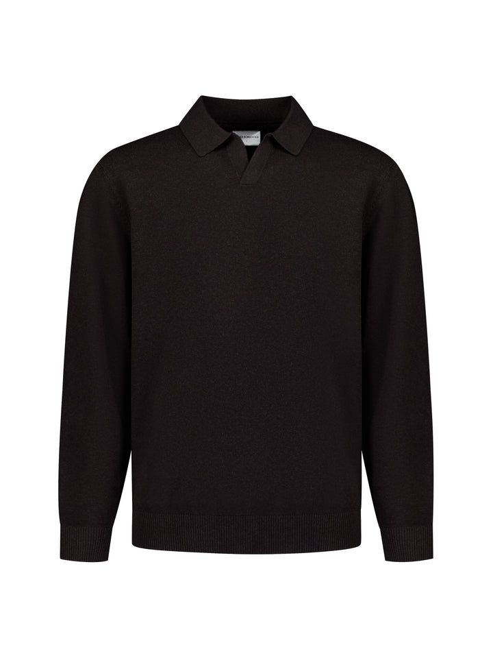 No Excess - Heren Polo - 33210865SN - 042 Dark Brown