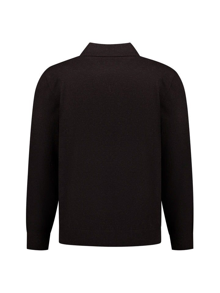 No Excess - Heren Polo - 33210865SN - 042 Dark Brown