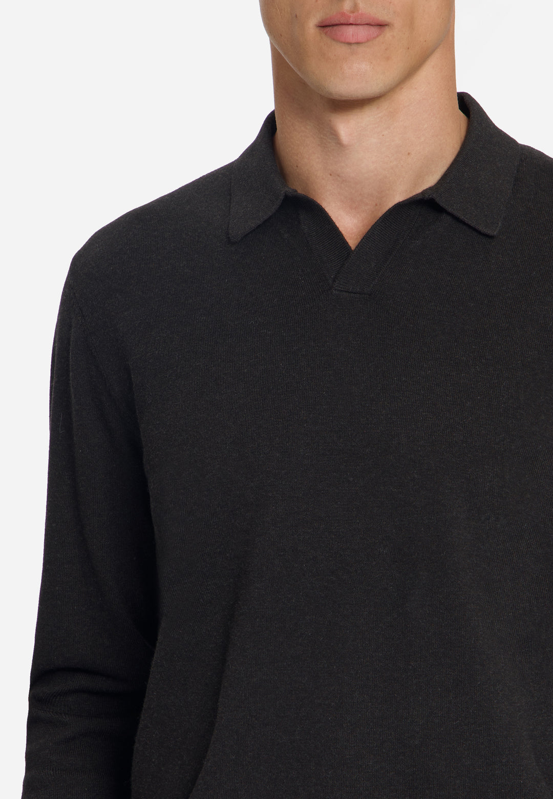No Excess - Heren Polo - 33210865SN - 042 Dark Brown