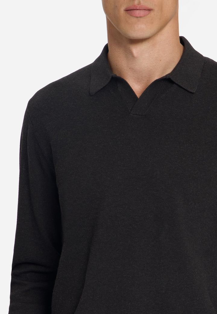 No Excess - Heren Polo - 33210865SN - 042 Dark Brown