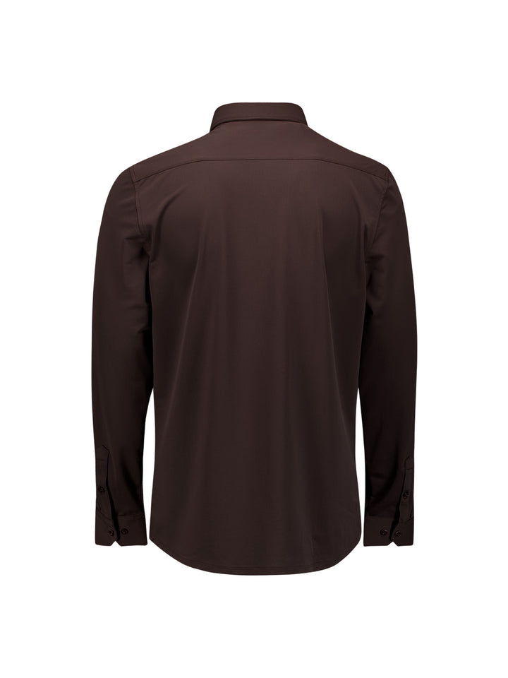 No Excess - Heren Overhemd - 33410885SN - 042 Dark Brown