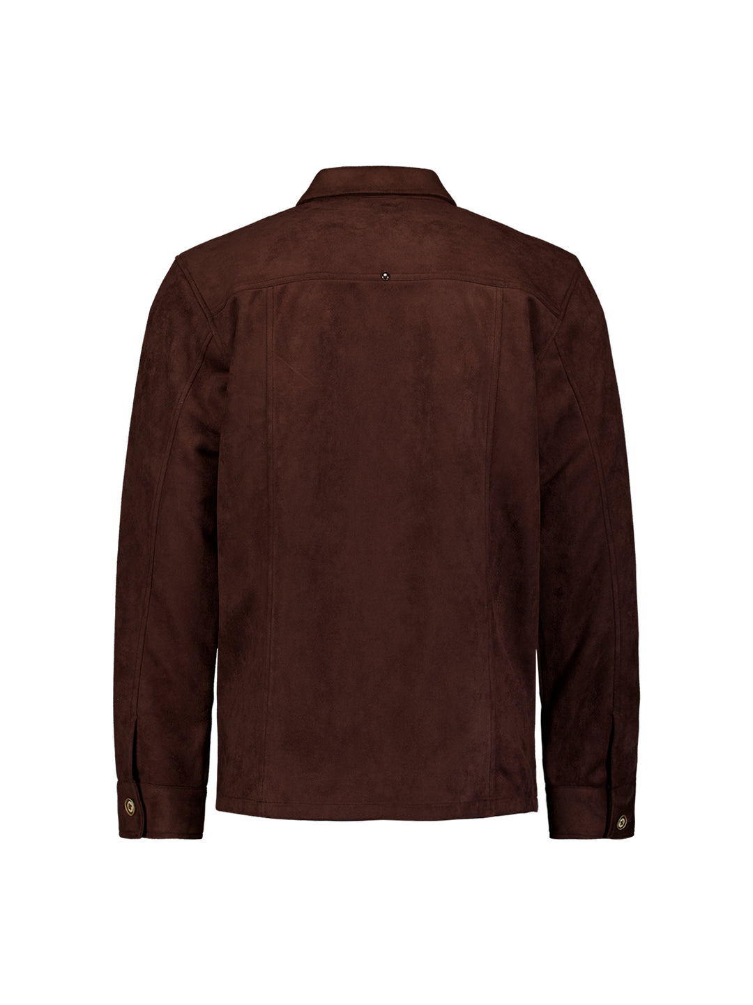No Excess - Heren Overshirt - 33510903SN - 042 Dark Brown