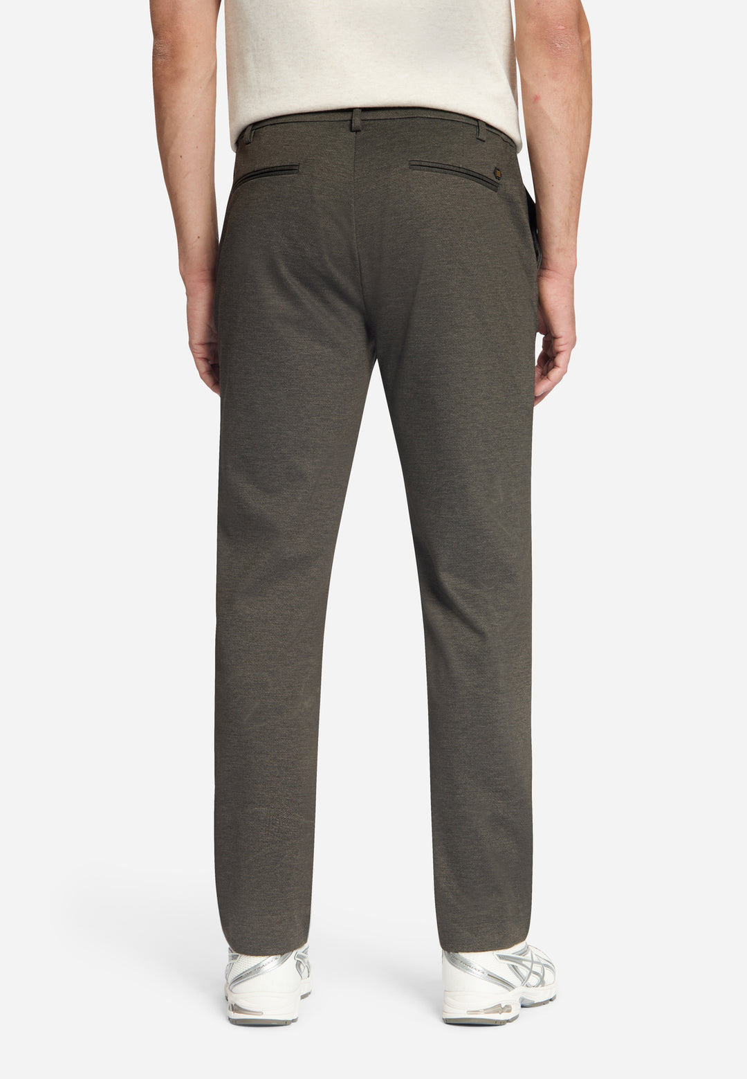 No Excess - Heren Jersey Pant - 337110806SN - 042 Dark Brown