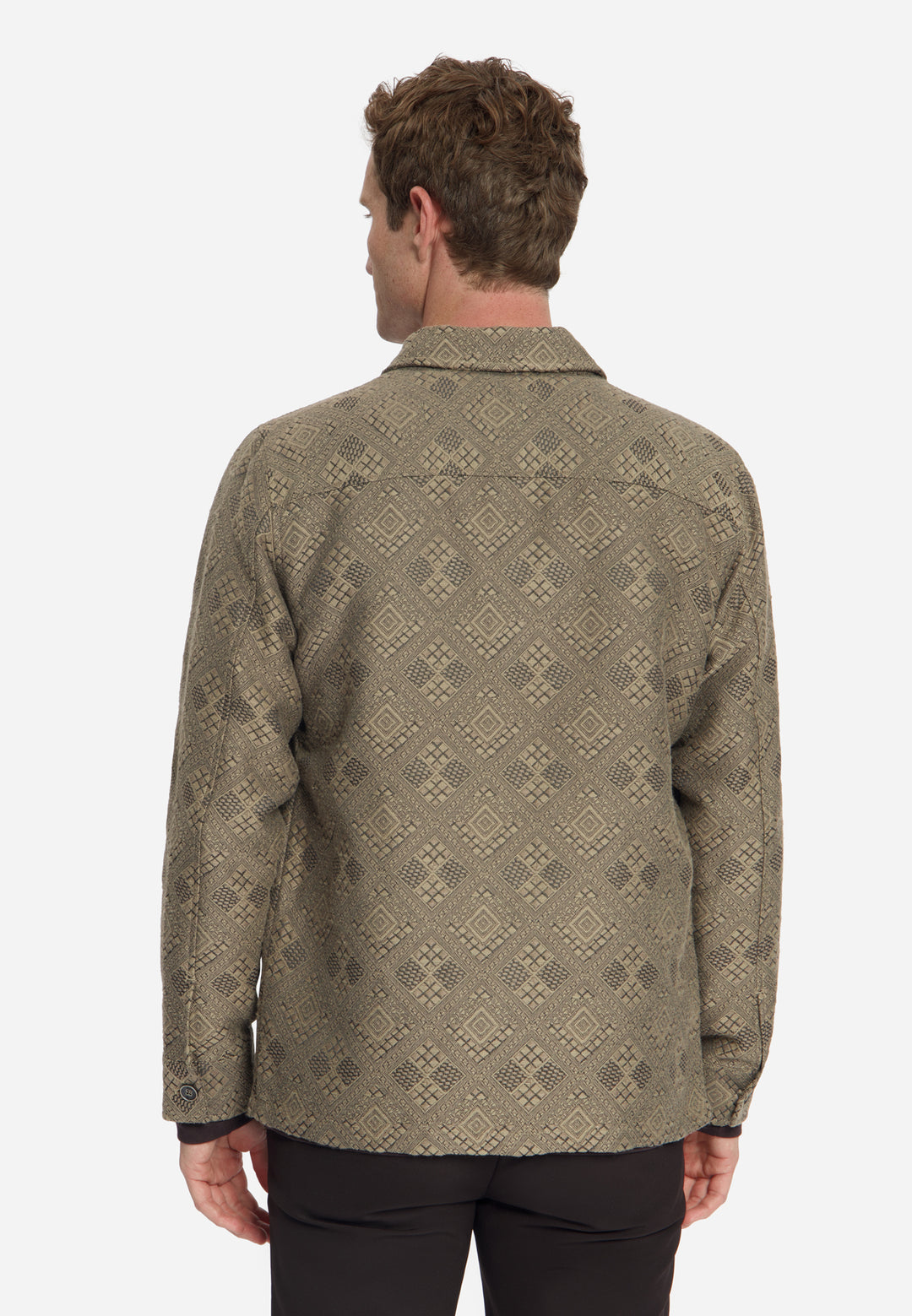 No Excess - Heren Overshirt - 33510930 - 044 Taupe