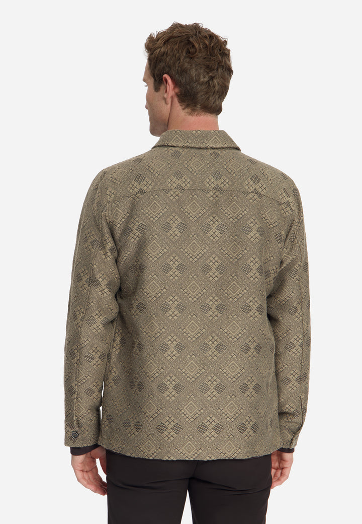 No Excess - Heren Overshirt - 33510930 - 044 Taupe
