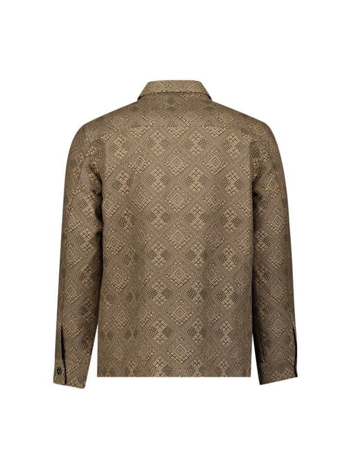 No Excess - Heren Overshirt - 33510930 - 044 Taupe