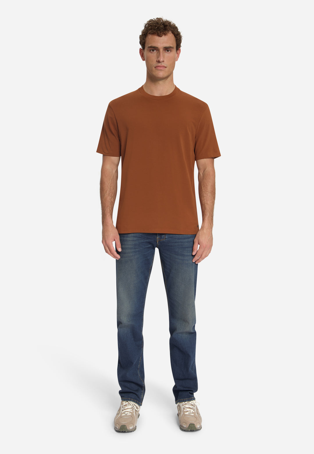 No Excess - Heren Shirt - 33340703SN - 048 Caramel