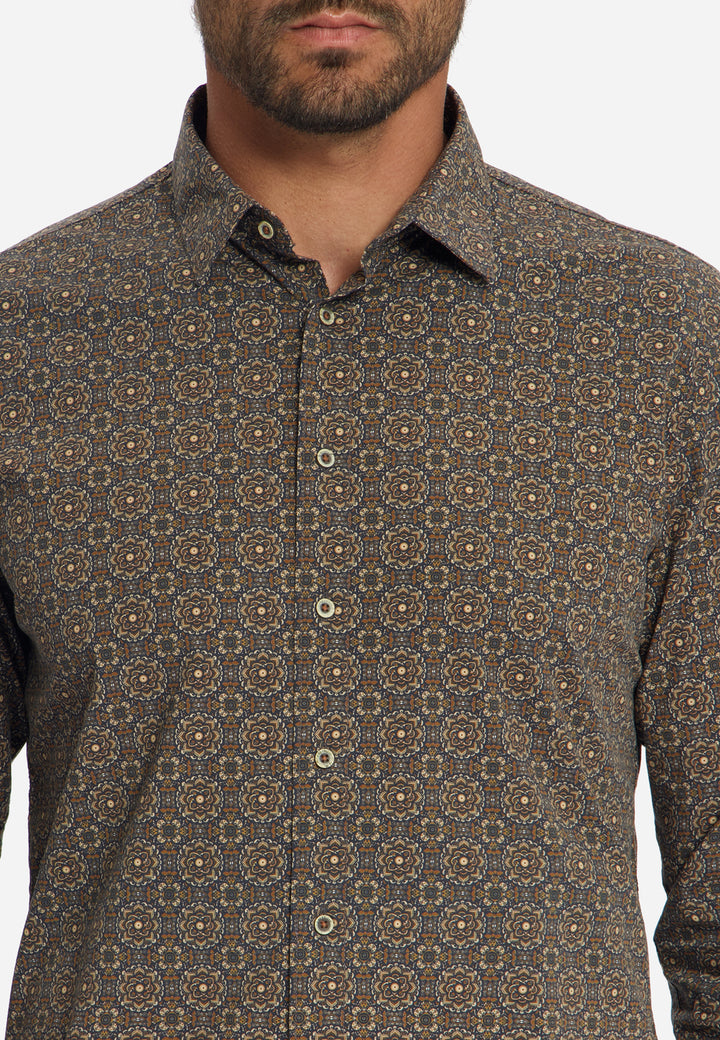 No Excess - Heren Overhemd - 33430866 - 048 Caramel