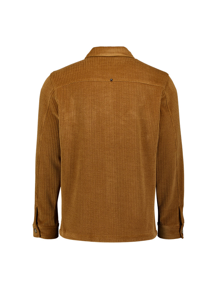 No Excess - Heren Overshirt - 33510826SN - 048 Caramel