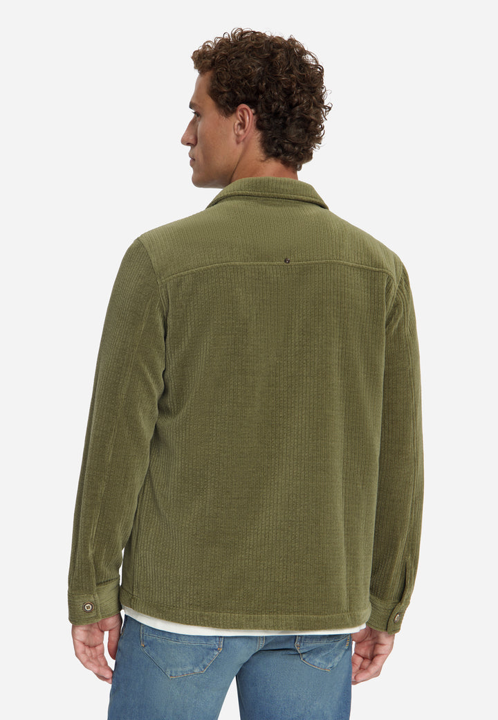 No Excess - Heren Overshirt - 33510826SN - 053 Army