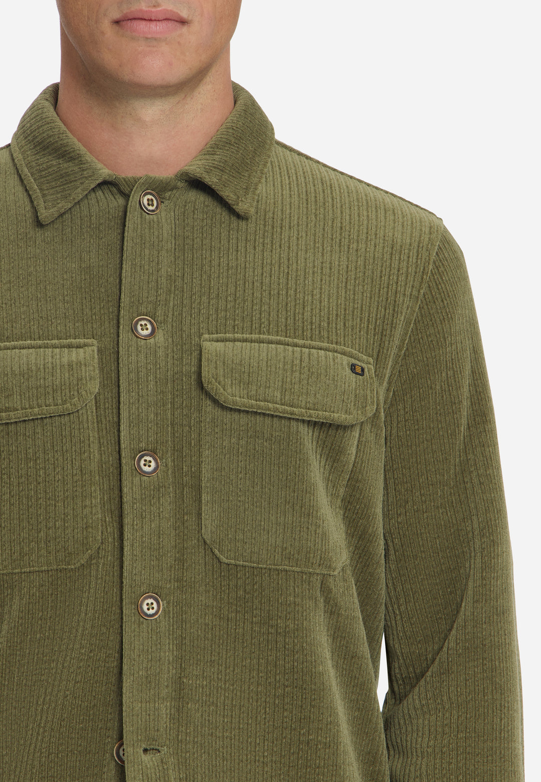No Excess - Heren Overshirt - 33510826SN - 053 Army