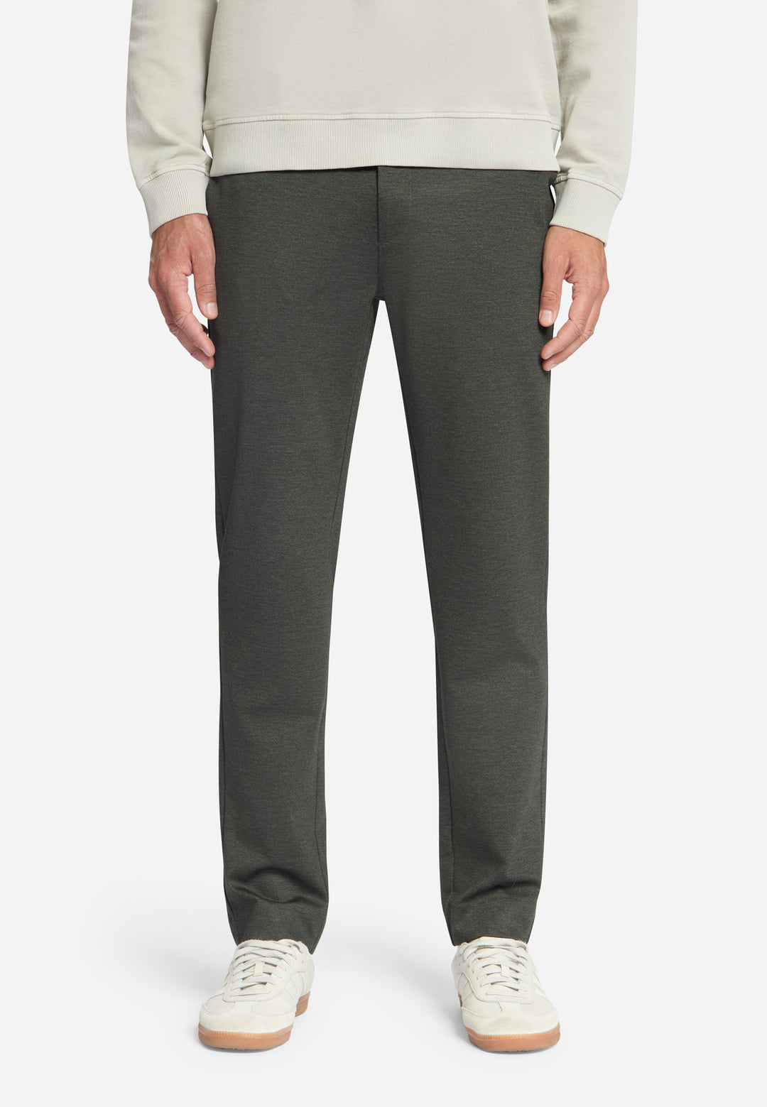 No Excess - Heren Jersey Pant - 337110806SN - 053 Army