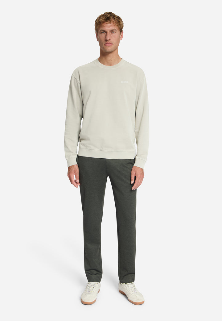 No Excess - Heren Jersey Pant - 337110806SN - 053 Army