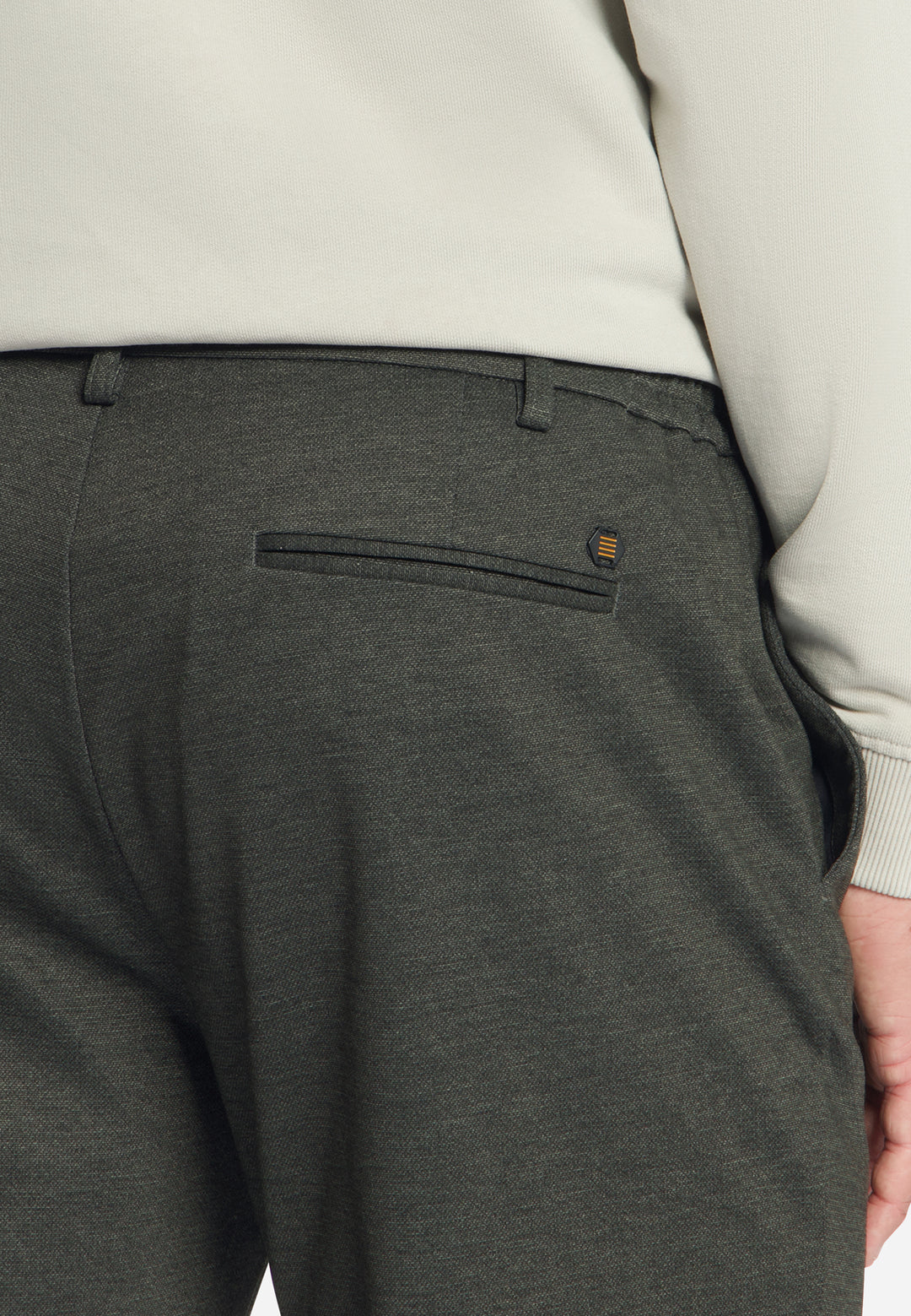 No Excess - Heren Jersey Pant - 337110806SN - 053 Army