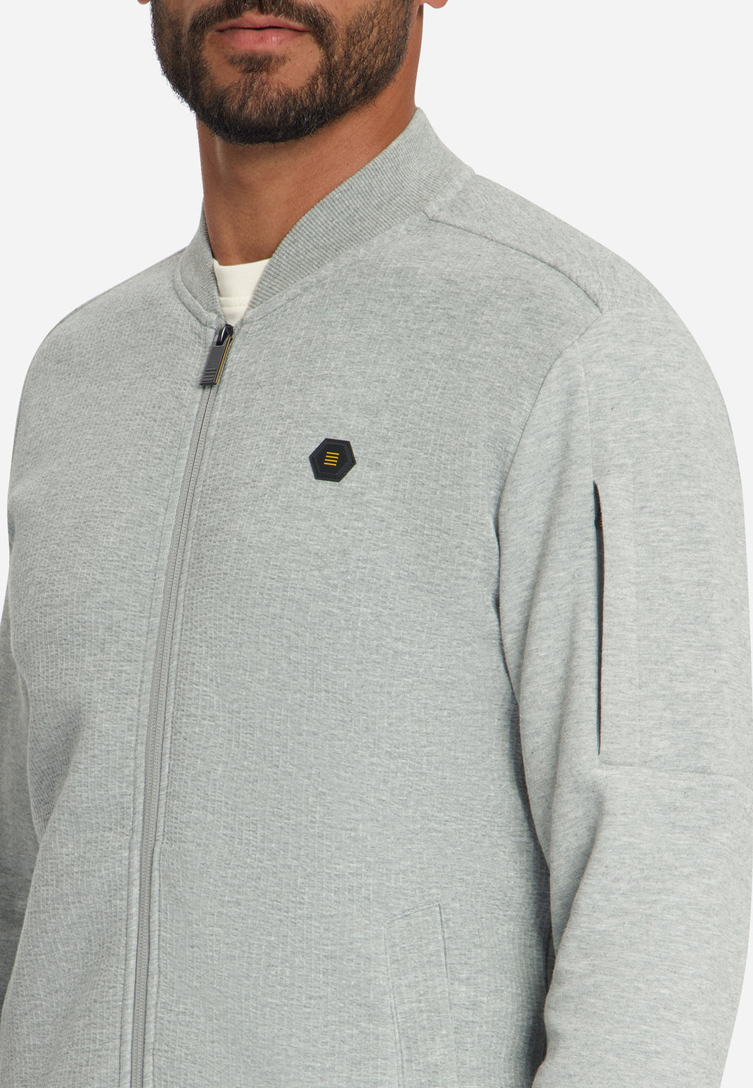 No Excess - Heren Vest - 33100920 - 102 Grey Melange