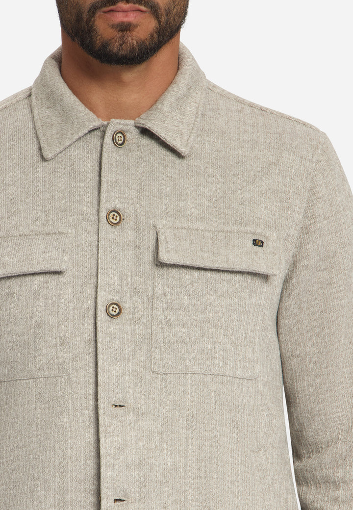 No Excess - Heren Overshirt - 33510921SN - 112 Cement