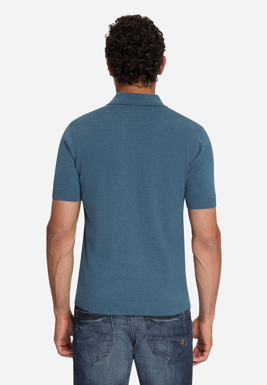 No Excess - Heren Polo - 33220792 - 132 Shadow Blue