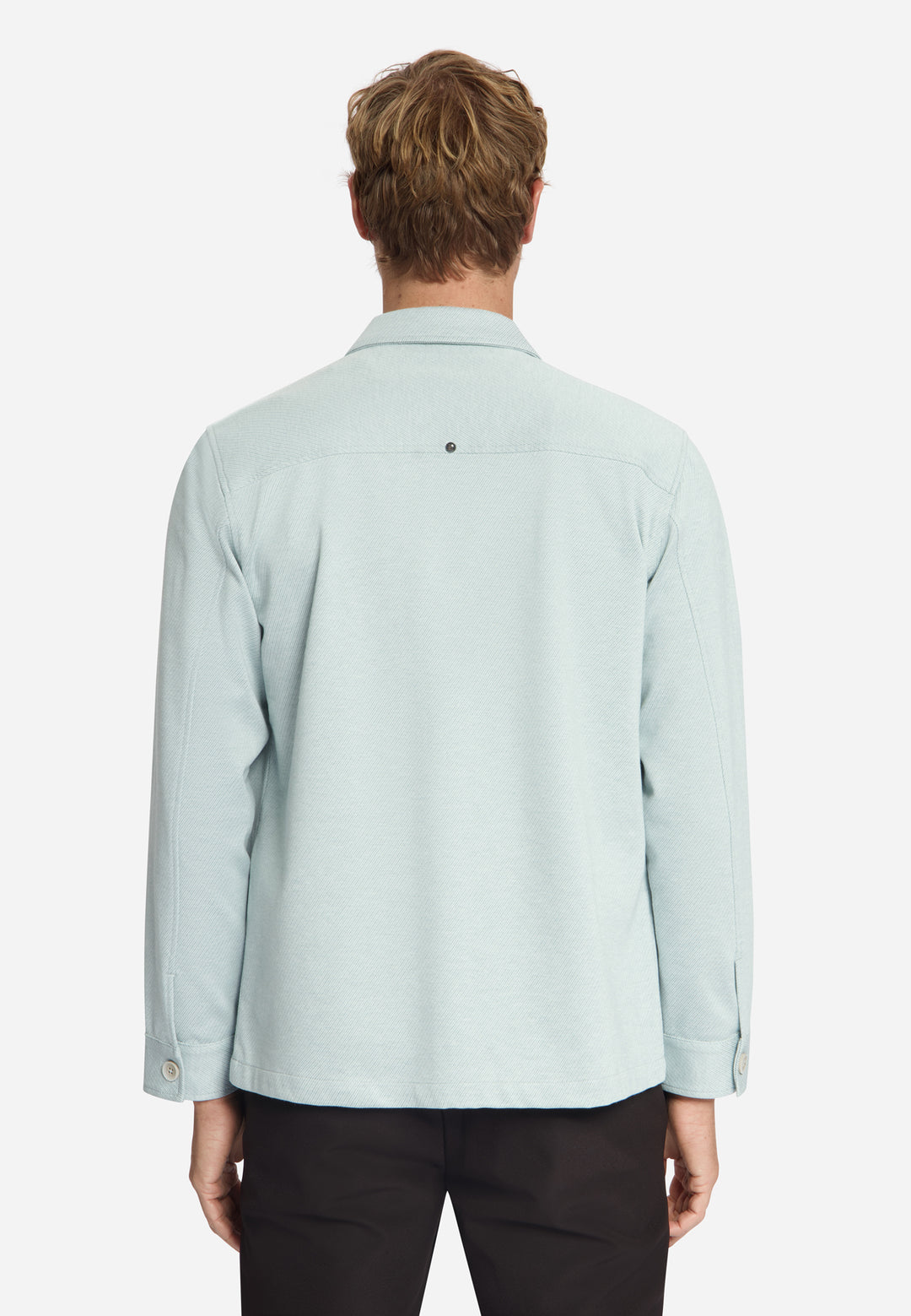 No Excess - Heren Overhemd - 33510805 - 138 Dusty Blue