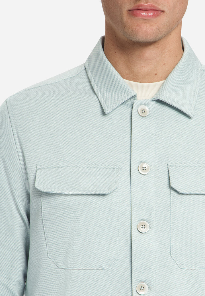 No Excess - Heren Overhemd - 33510805 - 138 Dusty Blue