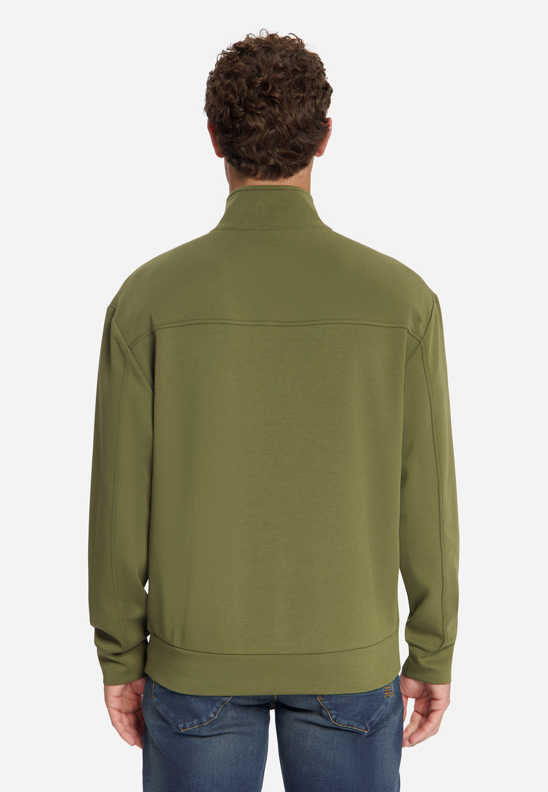 No Excess - Heren Sweater - 33100804 - 152 Moss